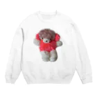 くまくま。ショップのピンクちゃん Crew Neck Sweatshirt