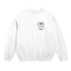 Rainbow_kのこわらちゃんズ Crew Neck Sweatshirt