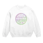 wktkライブ公式グッズショップの庭師のエムブレム Crew Neck Sweatshirt