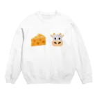 グラフィンのチー牛 ロゴ大 Crew Neck Sweatshirt