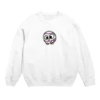 フクロウちゃんの隠れ家のパステルフクロウちゃん Crew Neck Sweatshirt