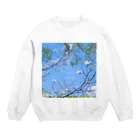 tamao244のtrip long trip Crew Neck Sweatshirt