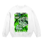 エゴイスト乙女のてんごく　グリーン Crew Neck Sweatshirt