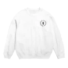 うちゅうじんのおみせのゆるさん低気圧 Crew Neck Sweatshirt