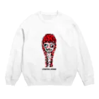 JIUKOのLONPARI 8BITS 「YUUUUKO」 Crew Neck Sweatshirt