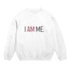 grayish black houseのI AM ME. Crew Neck Sweatshirt