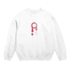 dacca designのblooooooooooood Crew Neck Sweatshirt