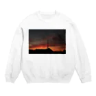 にぺぺとぅてぃーなの夕暮れ Crew Neck Sweatshirt