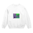 uno manakiの多重 Crew Neck Sweatshirt