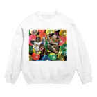 mnto雑貨洋品店の味醂歓迎パーティ シンプルケーキver Crew Neck Sweatshirt