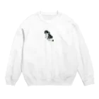 ただただたいだのso cute Shih Tzu Crew Neck Sweatshirt