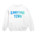 JIMOTOE Wear Local Japanの川棚町 KAWATANA TOWN Crew Neck Sweatshirt