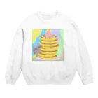 ポルポルファンファーレの罰金パンケーキ Crew Neck Sweatshirt