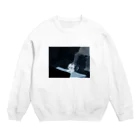 猫のあいさつのよなよなちゃん Crew Neck Sweatshirt