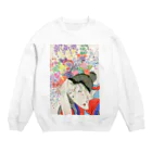 monica_lmの春の花 Crew Neck Sweatshirt