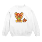 レタ(LETA)のぬいクマちゃんのキノコがり Crew Neck Sweatshirt