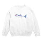 フクロウちゃんの隠れ家のジンベイちゃん Crew Neck Sweatshirt