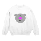 よこづな文庫のイベリコぶた。 Crew Neck Sweatshirt