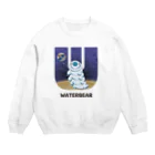 tawtawのAlphabet Animals - WATERBEAR Crew Neck Sweatshirt