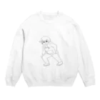 けだま堂の身内向け Crew Neck Sweatshirt