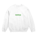 kechaのketchup サコッシュ Crew Neck Sweatshirt