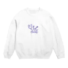 たのしみたろうのinterestingなカニくん Crew Neck Sweatshirt