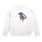 半紙半生のジャカピル Crew Neck Sweatshirt