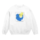 ねこぜもんのHOSHI NO KAKERA 01 Crew Neck Sweatshirt