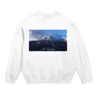 D-aerialのシネマティック蓼科山 Crew Neck Sweatshirt