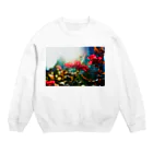 HANA-STUDIOのガーデンローズ Crew Neck Sweatshirt