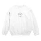 えいこせんせいの「にこにこパンダ」のサークルにこにこパンダ Crew Neck Sweatshirt