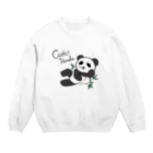 rk27のCutePanda Crew Neck Sweatshirt