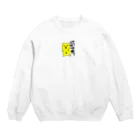 屈強なおんなのはむすたー Crew Neck Sweatshirt