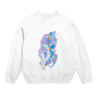 meg.の浸食と再生 Crew Neck Sweatshirt