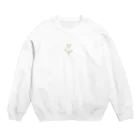 rilybiiの虹色 Tulip Crew Neck Sweatshirt