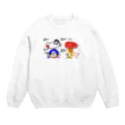 とんかつ_弟のぱんすけ Crew Neck Sweatshirt