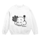 恣 -ホシイママ-のヒデヨシ（ゆる家紋） Crew Neck Sweatshirt