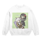 雨の浴室のMOFU〜 Crew Neck Sweatshirt