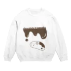 ＊花なまこ＊のチョコがけなまこ Crew Neck Sweatshirt