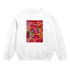 Loob Art Galleryのみんなで踊ろう Crew Neck Sweatshirt