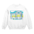 始発ちゃんの忘れ雪 Crew Neck Sweatshirt