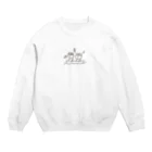 sayacosmoのごきげんなカエル！ Crew Neck Sweatshirt