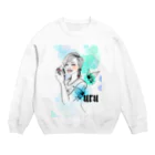 🫧🦋uru🎙ぅʓ👠💕の🫧🦋uru🎙ぅʓ 👠💕グッズ Crew Neck Sweatshirt