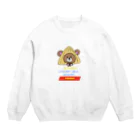 北海道リトルベビーサークルゆきんこのスノちゃん Crew Neck Sweatshirt