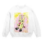 うさぎの魔剤補給 Crew Neck Sweatshirt