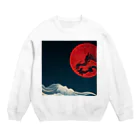 Eye2EyeのBlood Moon Dragon Crew Neck Sweatshirt