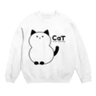 CaTのCaT - Create and Think Crew Neck Sweatshirt