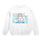 ふわにゃんshopのCATCH ME! Crew Neck Sweatshirt