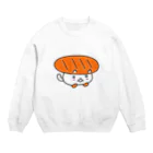 どうぶつ回転寿司のサーにゃ Crew Neck Sweatshirt