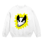 イヌソーキュートのはなサンダー Crew Neck Sweatshirt